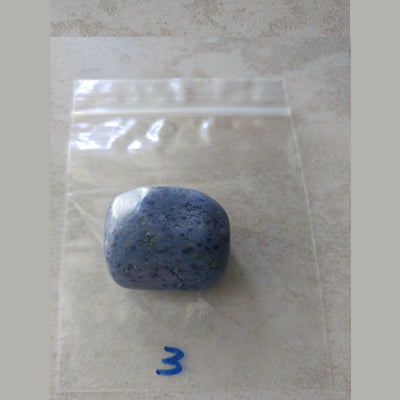 Dumortierite Tumbled Stone - Peru (Approx 3/4" - 1")