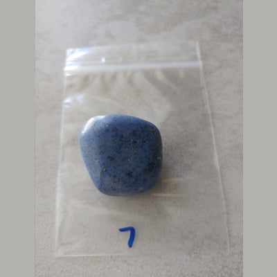 Dumortierite Tumbled Stone - Peru (Approx 3/4" - 1")