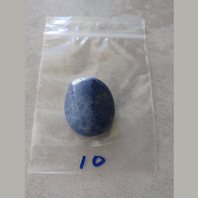 Dumortierite Tumbled Stone - Peru (Approx 3/4" - 1")