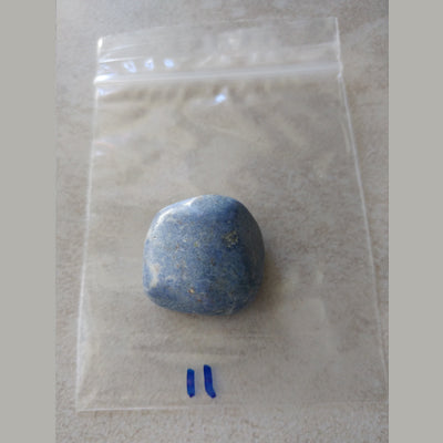 Dumortierite Tumbled Stone - Peru (Approx 3/4" - 1")