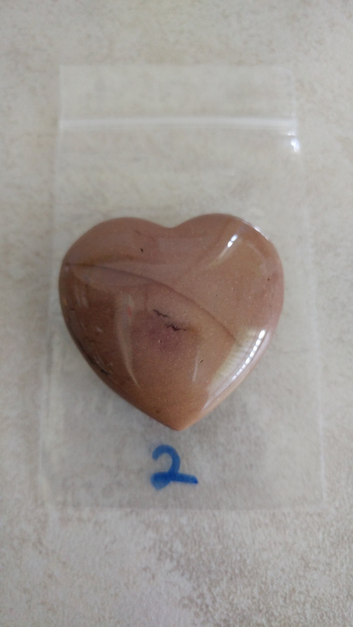 Mookaite Jasper Heart - Love My Pet Gemstone