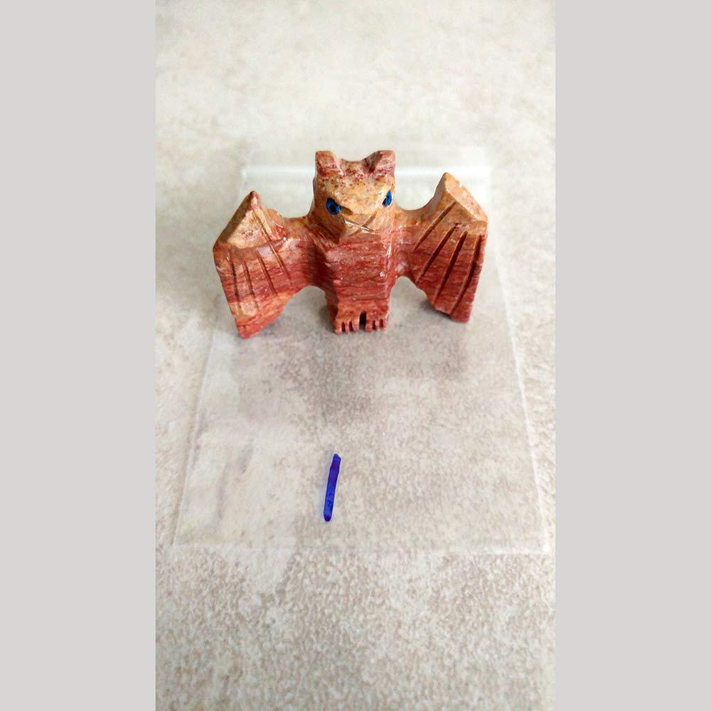 Soapstone Carved Bat