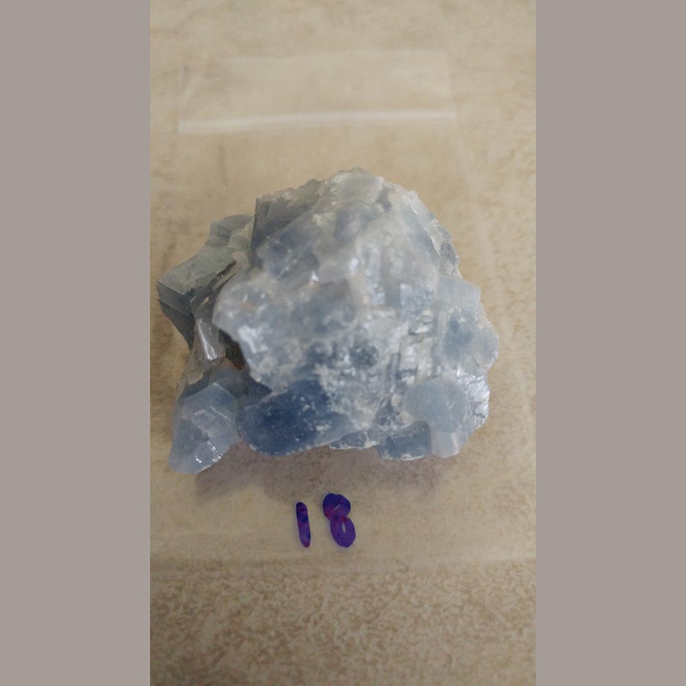 Blue Calcite is a gentle stone for recuperation and relaxation