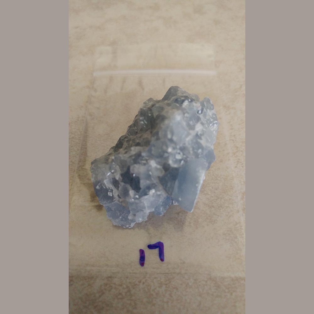 Blue Calcite is a gentle stone for recuperation and relaxation