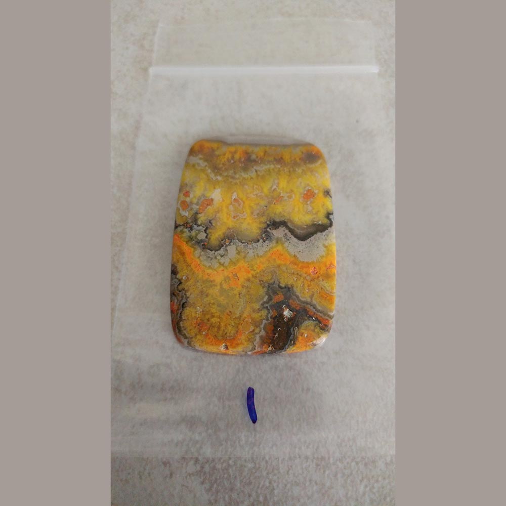 Bumble Bee Jasper can help with abdominal issues, allergies, the nervous system, and heart and circulatory system disorders
