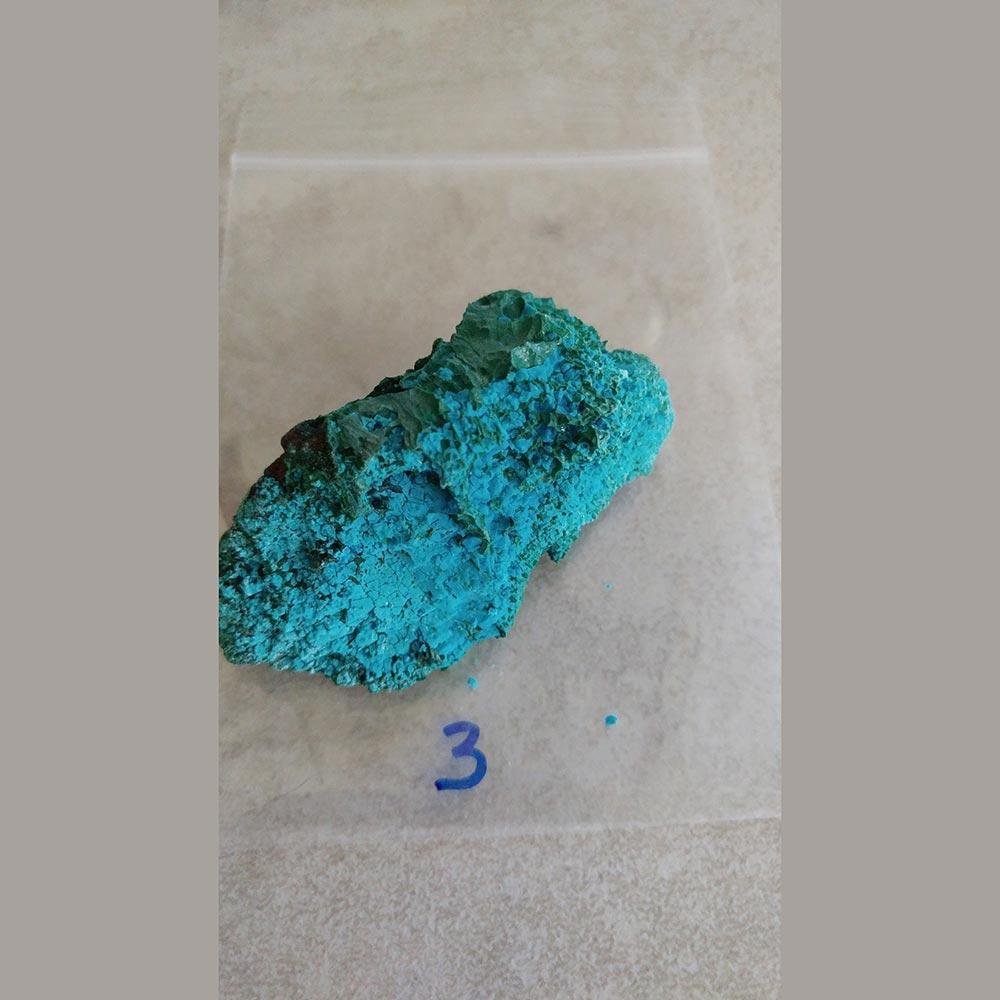 Chrysocolla is generally associated with peace and tranquility, as well as intuition, patience and unconditional love