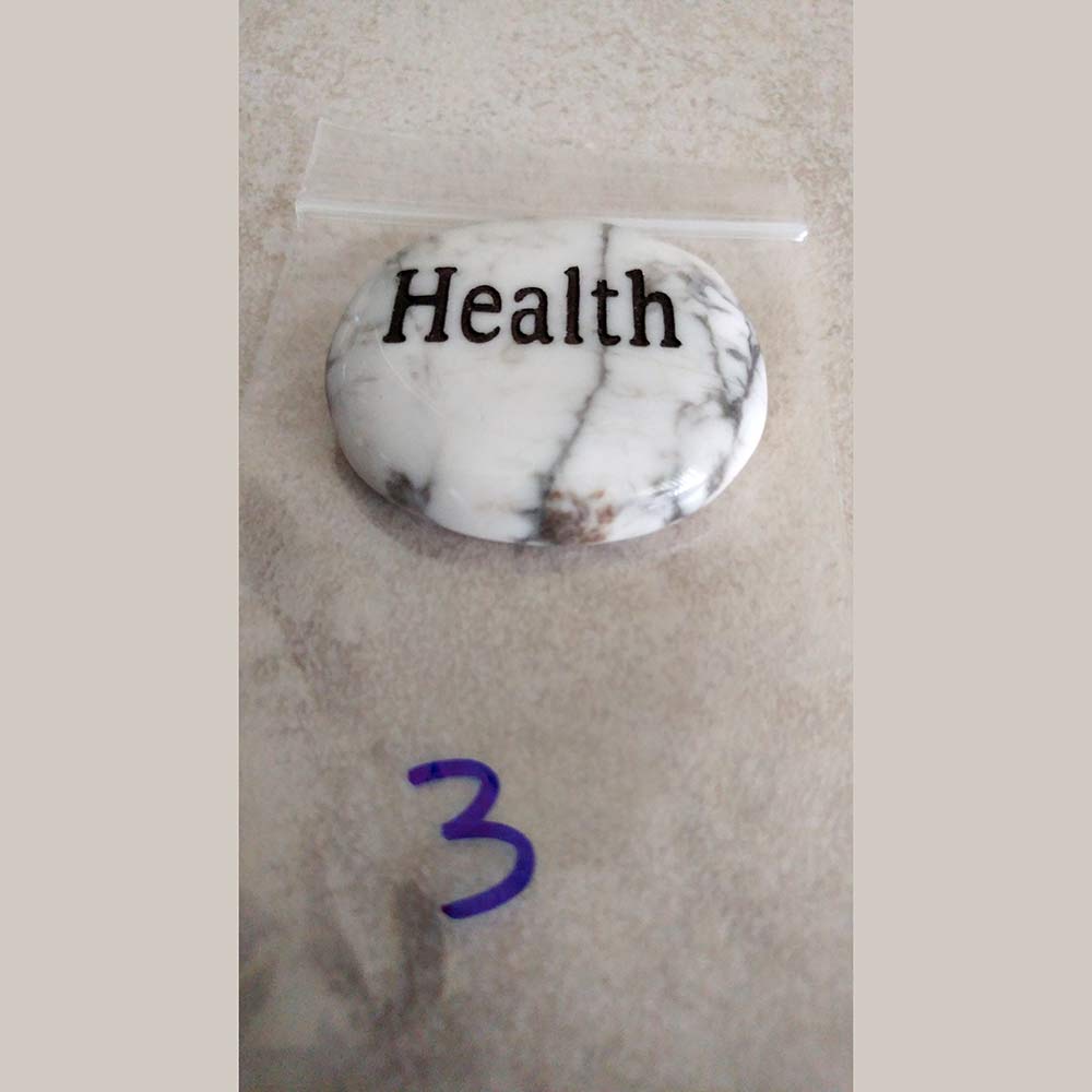 Health Worry Stones