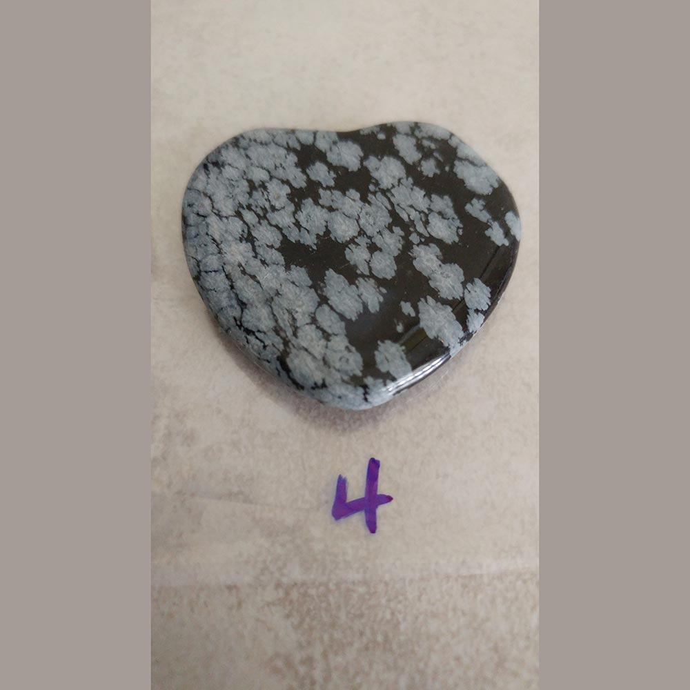 Snowflake Obsidian can remove negativity from a space or person with ease