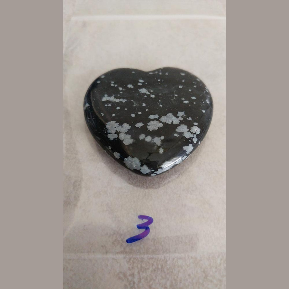 Snowflake Obsidian can remove negativity from a space or person with ease