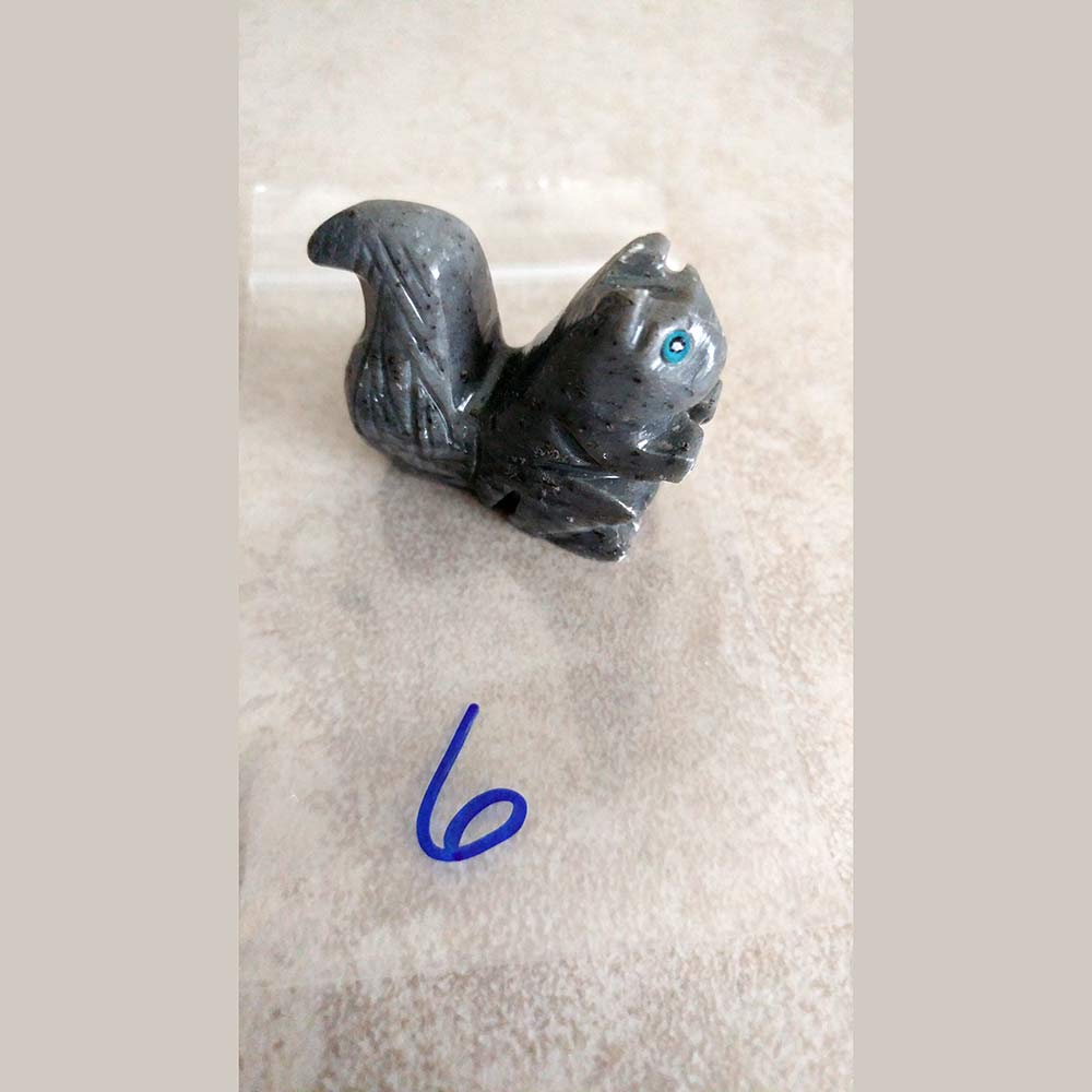 Soapstone Carved Squirrel