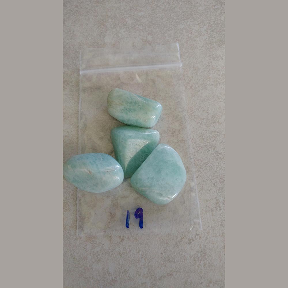 Amazonite Tumbled small/Med. India - Love My Pet Gemstone