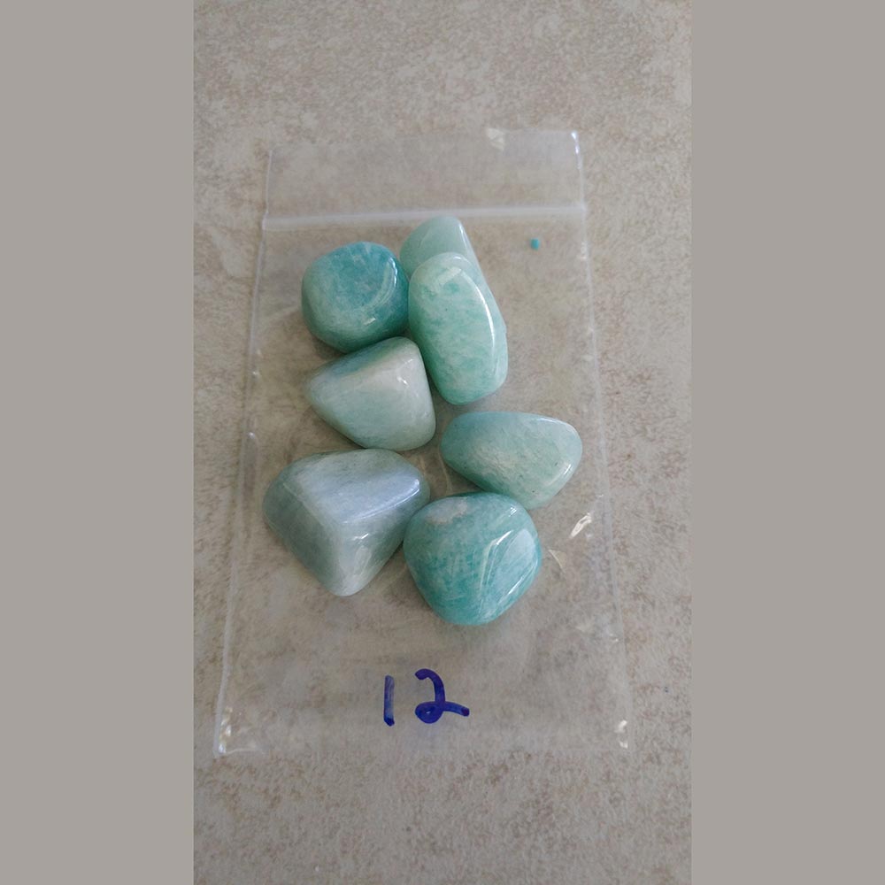 Amazonite Tumbled small/Med. India - Love My Pet Gemstone