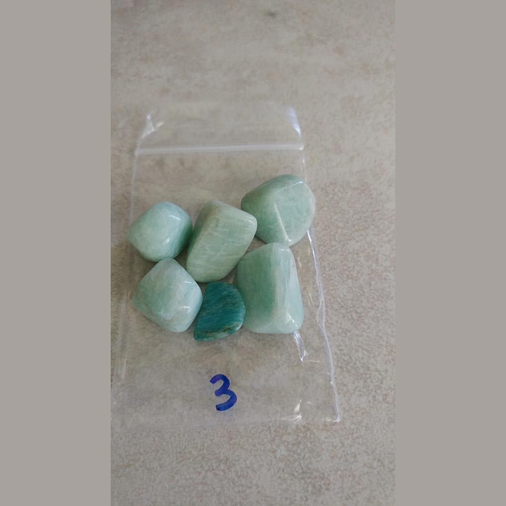 Amazonite Tumbled small/Med. India - Love My Pet Gemstone