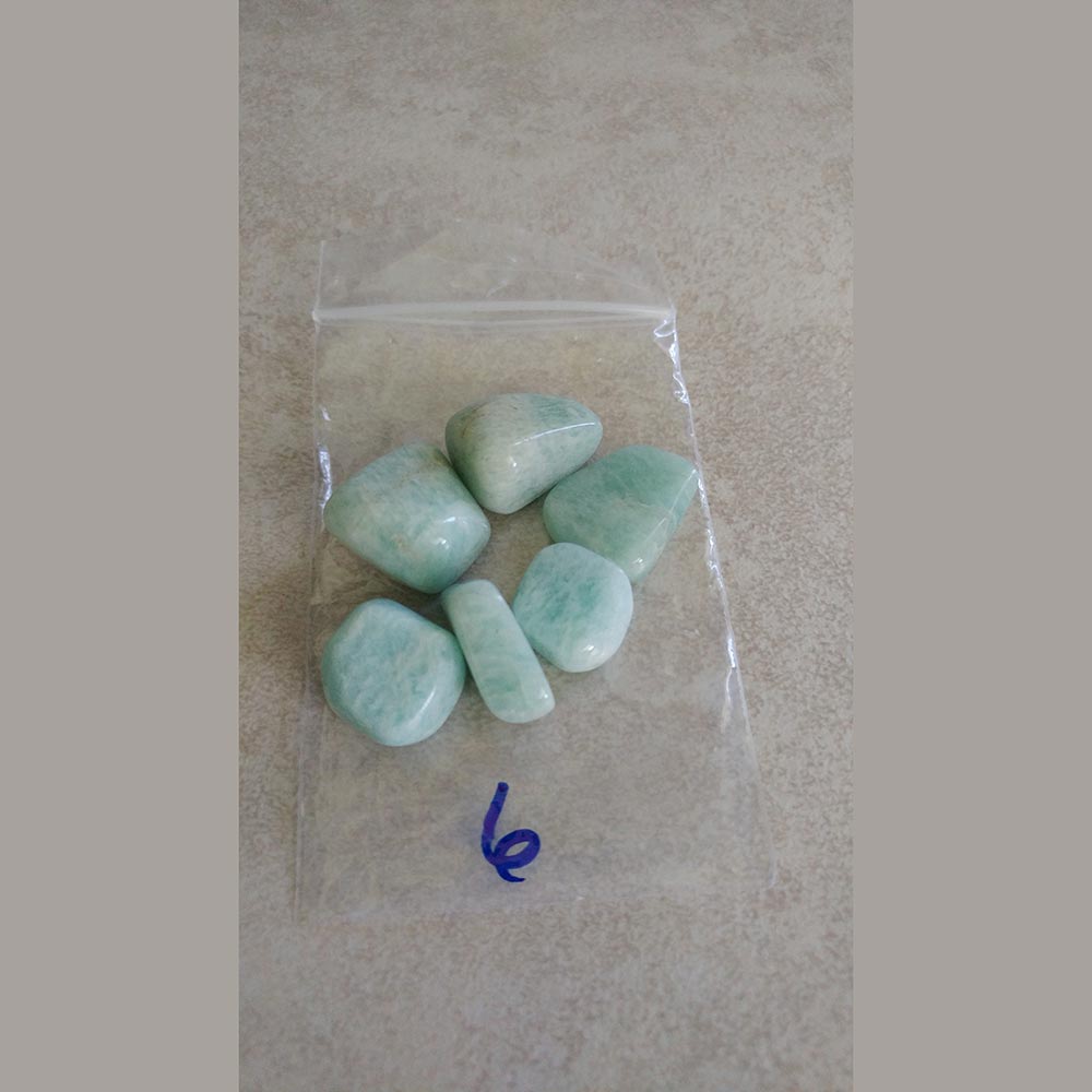 Amazonite Tumbled small/Med. India - Love My Pet Gemstone