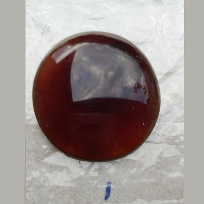Brown Amber Oval Cabachon Hand Polished Sumatra Indonesia