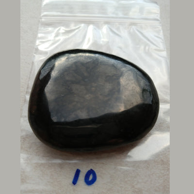 Shungite Palmstone (Approx 1 3/4")