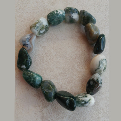 Moss Agate Bracelet