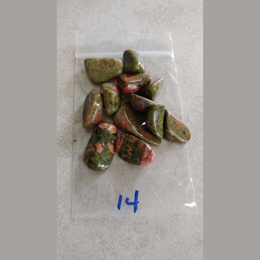 Unakite Tumbled - Love My Pet Gemstone