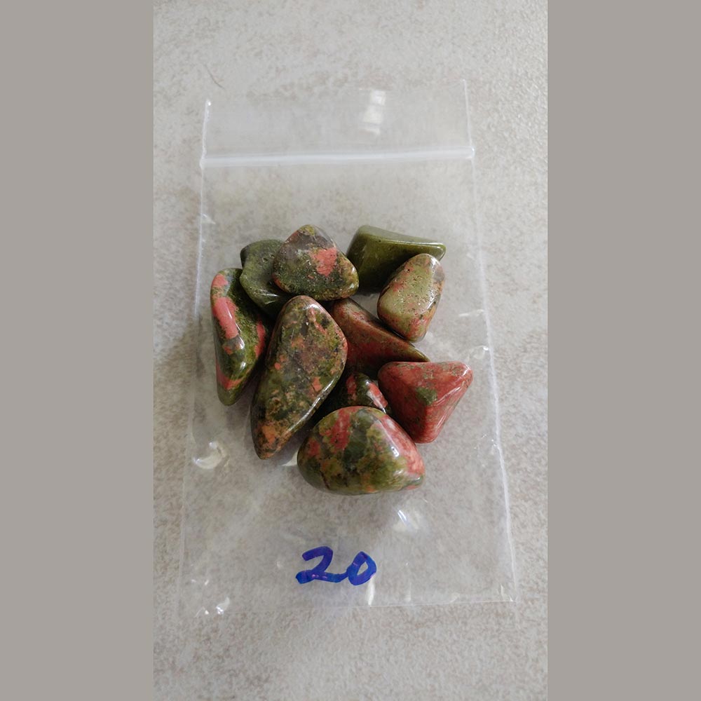 Unakite Tumbled - Love My Pet Gemstone