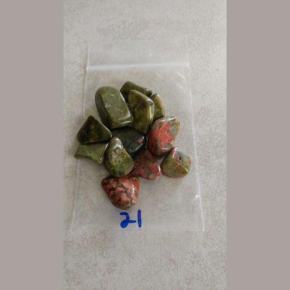 Unakite Tumbled - Love My Pet Gemstone