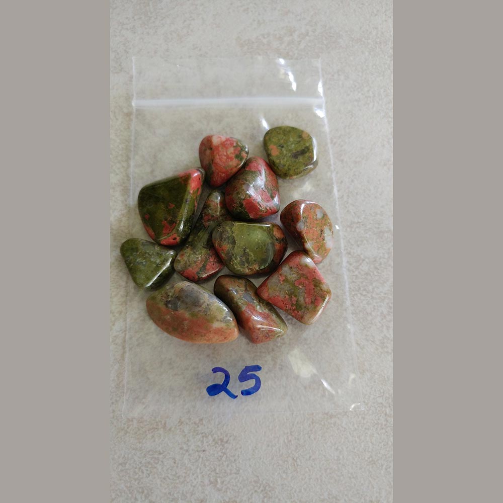 Unakite Tumbled - Love My Pet Gemstone