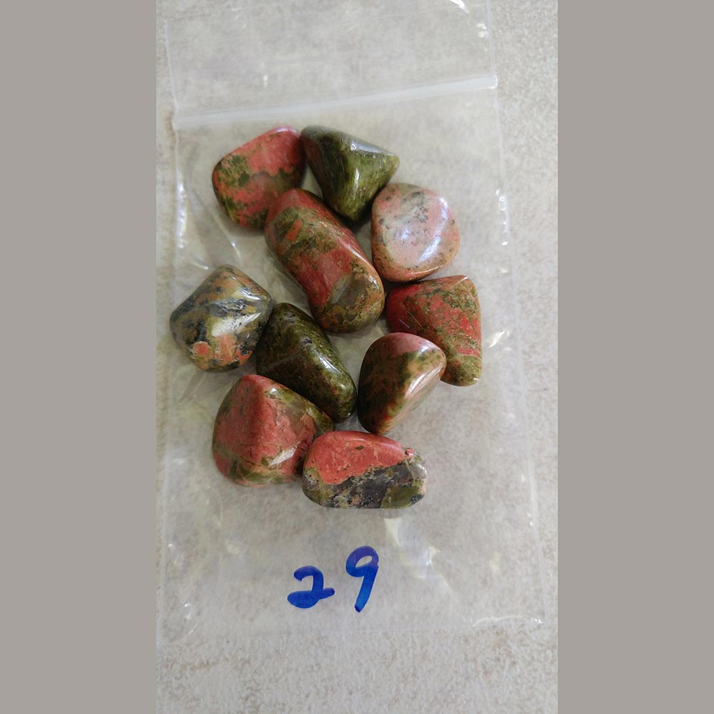 Unakite Tumbled - Love My Pet Gemstone